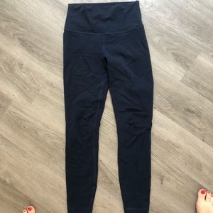 Lululemon wunder under 4 navy blue